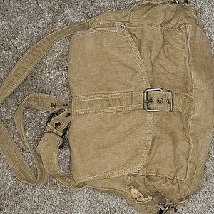 Fossil canvas bag